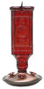 Perky-Pet Hummingbird 24 oz Glass/Metal Nectar Feeder 4 ports