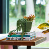 Bloem Living Green Resin Bell Ariana Planter 8.5 H x 10 Dia. in.