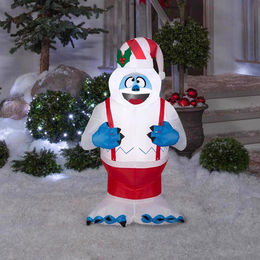 Gemmy Airblown LED Bumble Santa 3.5 ft. Inflatable