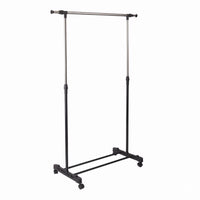 Core Home 63 in. H X 57 in. W Stainless Steel Adjustable Garment Rack