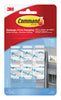 3M Command Small Plastic Clip 1-1/4 in. L 6 pk (Pack of 4)