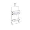 Better Living Astra 25.5 in. H X 5 in. W X 10.98 in. L Chrome Silver Shower Caddy