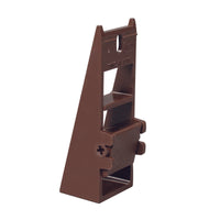 Amerimax 3 in. H x 1.5 in. W x 1 in. L Brown Vinyl Fascia Fixer (Pack of 50)