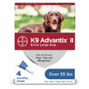 Bayer K9 Advantix II Liquid Dog Flea Drops 0.54 oz