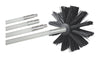 Deflect-O 6.75 in. D Black/White Aluminum Duct Cleaning Kit - Deal of The Week