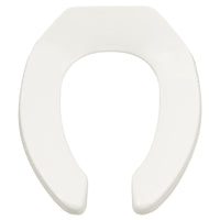 Heavy-Duty Commercial Elongated Open Front Toilet Seat