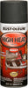 Rust-Oleum Stops Rust Flat Black Automotive High Heat Paint Spray 12 oz. (Pack of 6)
