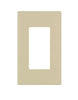 Leviton C41-80301-00i 1 Gang Decora Plus Almond Wallplate/Faceplate