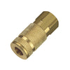 Tru-Flate Brass Aro Style Coupler 1/4 in. Female  1 (Pack of 10)