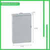 Square D HomeLine 100 amps 120/240 V 20 space 40 circuits Combination Mount Main Breaker Load Center
