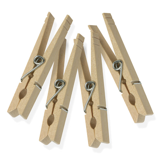 Honey-Can-Do 3.25 in. Wood Clothes Pins