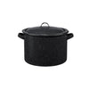 Granite Ware Porcelain Enamel Stew Pot 7.5 qt Black