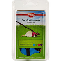 Kaytee Comfort Harness & Stretchy Leash for Small Animals, Adjustable Fit, Soft Fabric Design, Small Size