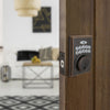 Faultless Aged Bronze Metal Electronic Deadbolt
