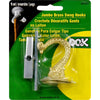Ook Jumbo Steel 1.5 in. L Swag Hook 30 lb. 1 pk