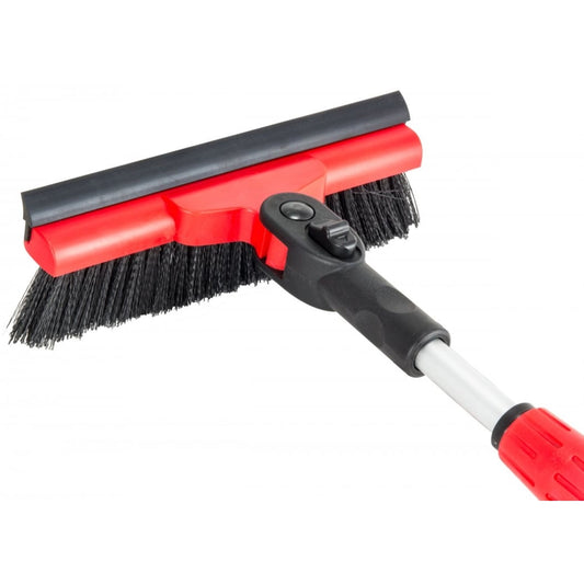 Mallory Polycarbonate Foam Comfort Grip Unbreakable Snow Brush and Scraper 4 L in. Blade