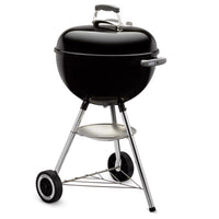 Weber 18" Original Kettle Charcoal Grill, Black, Porcelain-Enamel Lid, Rust-Resistant, Easy Clean