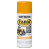 Rust-Oleum Specialty Indoor and Outdoor Gloss Caterpillar Yellow Farm & Implement 12 oz (Pack of 6).