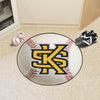 Kennesaw State University Baseball Rug - 27in. Diameter