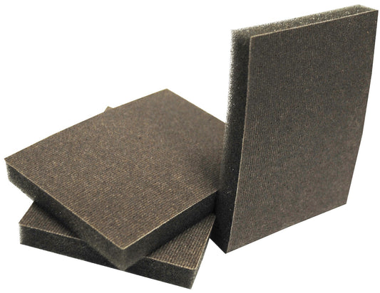 Norton 04066 100 Grit Silicone Carbide Abrasive Sponge (Pack of 48)