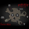 Trixie and Milo Stainless Steel Silver Pirate Multi-Tool 3 L x 2-1/4 W in.