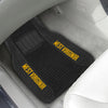 West Virginia University 2 Piece Deluxe Car Mat Set