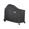 Weber Summit Kamado S6 Grill Cover Black 36 x 44.5 Inch Weather Resistant Protection 