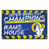 Los Angeles Rams Super Bowl LVI Starter Mat Accent Rug - 19in. x 30in.