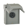 General Electric Bolt-On Mount Outdoor Power Outlet for A Openings 5.19 D x 5 W x 7 H in.