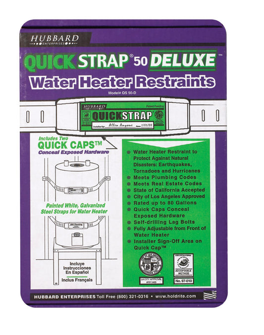 Sharkbite Deluxe Water Heater Restraints