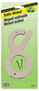 Hy-Ko 4 in. Gray Nickel Number 8 Nail-On 1 pc. (Pack of 10)