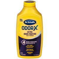 Dr Scholl's Odor-X Boot/Foot Powder 6.25 oz (Pack of 3)