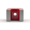 Magnet Source 1.18 in. L X .78 in. W Red Horseshoe Magnet 13 lb. pull 1 pc