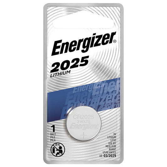 Energizer Lithium 2025 3 V Keyless Entry Battery 1 pk