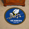 U.S. Navy Seabees 44in. Round Mat