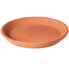Deroma White Garden 0.75 in. H X 4.33 in. D Clay Sottovaso Plant Saucer Terracotta