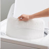 Duck Softex White Polypropylene Latex-Free Rectangle Bath Mat 17 L x 36 W in.