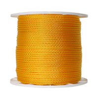 Wellington 1/4 in. Dia. x 1000 ft. L Yellow Diamond Braided Poly Rope (Pack of 1000)