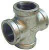 Bk Products 1/2 In. Fpt  X 1/2 In. Dia. Fpt Galvanized Malleable Iron Cross