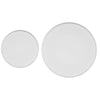 Allway .25 in. H X 4-3/4 in. L Vinyl White Wall Shield Mounts to door and wall (Pack of 10).