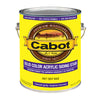 Cabot Solid Tintable 0807 Deep Base Water-Based Acrylic Solid Color Acrylic Deck Stain 1 gal. (Pack of 4)