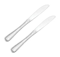 Pfaltzgraff Silver Stainless Steel Dishwasher Safe Flatware Dinner Knife Set 10 L x 2 W x 3 H in.