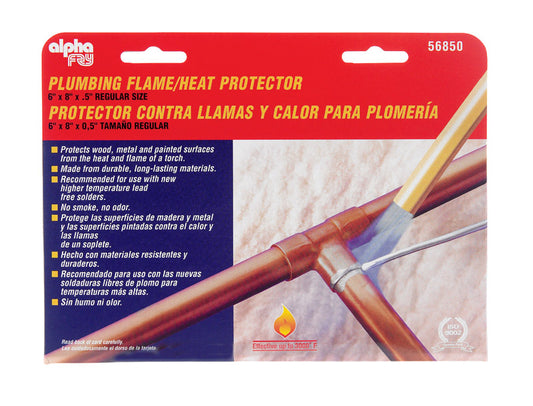Alpha Fry 3 oz Lead-Free Flame and Heat Protector Aluminum 1 pc