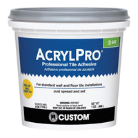 Custom Building Products Acrylpro Ceramic Tile Adhesive 1 qt.