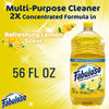 Fabuloso Lemon Scent All Purpose Cleaner Liquid 56 oz (Pack of 6)