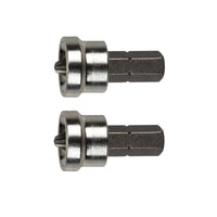 Irwin #2 X 1 in. L Steel Drill Bit Hex Shank 2 pc