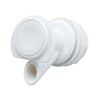 Igloo Plastic White Replacement Spigot 10 Capacity, 5.75 H x 3.88 D x 1.38 W in. with Gasketed Nut