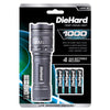 Dorcy DieHard 1000 lm Gray LED Flashlight AAA Battery
