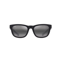 Maui Jim Kapii Unisex Matte Black Frame Neutral Gray Lens Polarized Sunglasses