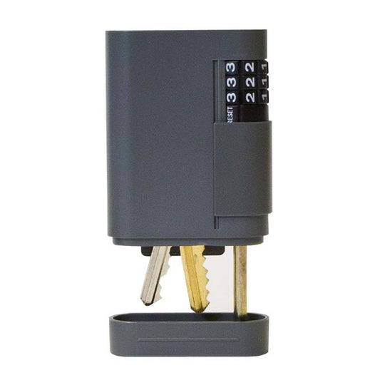 General Electric Black Plastic/Steel Lock Magnet Key Storage 5 H x 2 W x 3 D in.